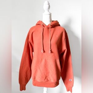 Champion Reverse Weave Burnt Orange Hoodie